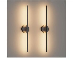 28" Black LED modern Wall Light fixtures