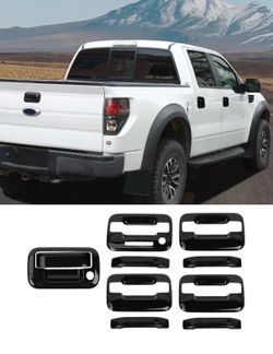 Door handle cover with keypad and tailgate cover ford-150 2009-2014