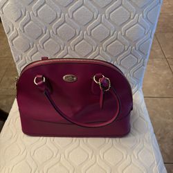 Elegant Coach Pink Satchel