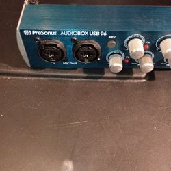 PRESONUS AUDIOBOX USB 96 AUDIO INTERFACE FOR ZOOM VIDEO