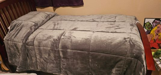 Twin Bed with mattress and frame