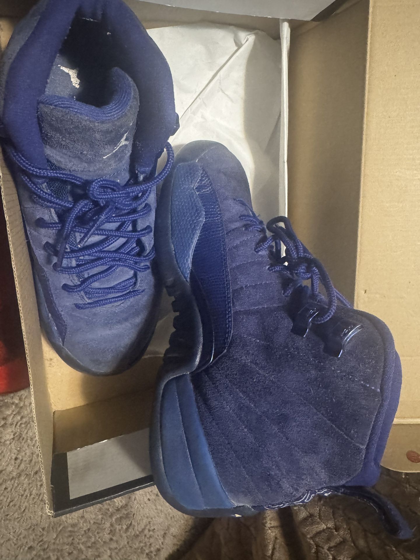 Jordan 12 Retro Deep Royal Blue Size 5