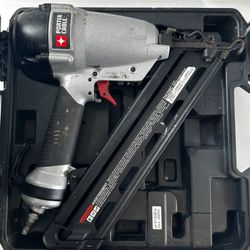 15-Gauge Pneumatic 2-1/2 in. Angled Nailer In Black Case 