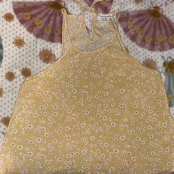 Hippie Rose Yellow Halter