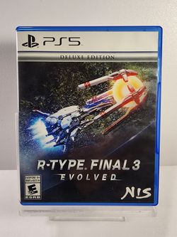PS5 R-Type Final 3 Evolved  Deluxe Edition Complete And Like New