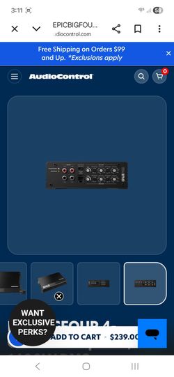 EPICBIGFOUR 4-Channel Amplifier, 1400W RMS
