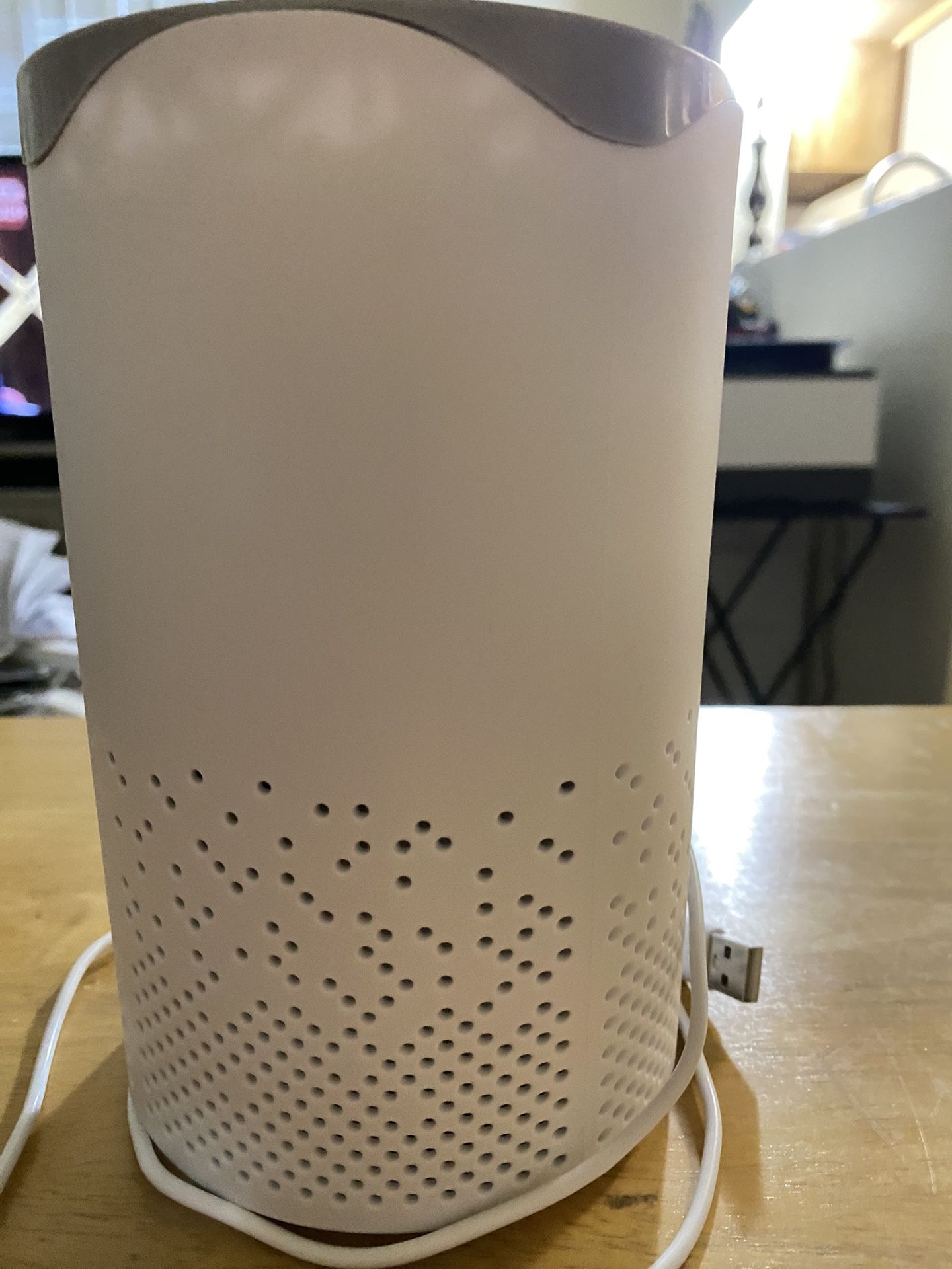 Cikuci Air Purifiers for Bedroom Home, Portable HEPA Filter Cleaner, Filters Smoke, Allergies, Pet Dander, Odor, Dust, Desktop Air Cleaner
