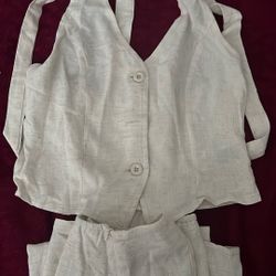 XS Beige 2 Piece Set See Description For Details