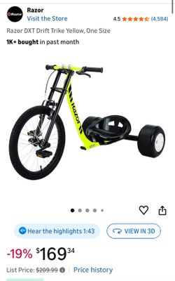Razor drift Trike
