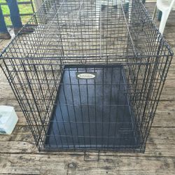 Large Metal Dog Crate