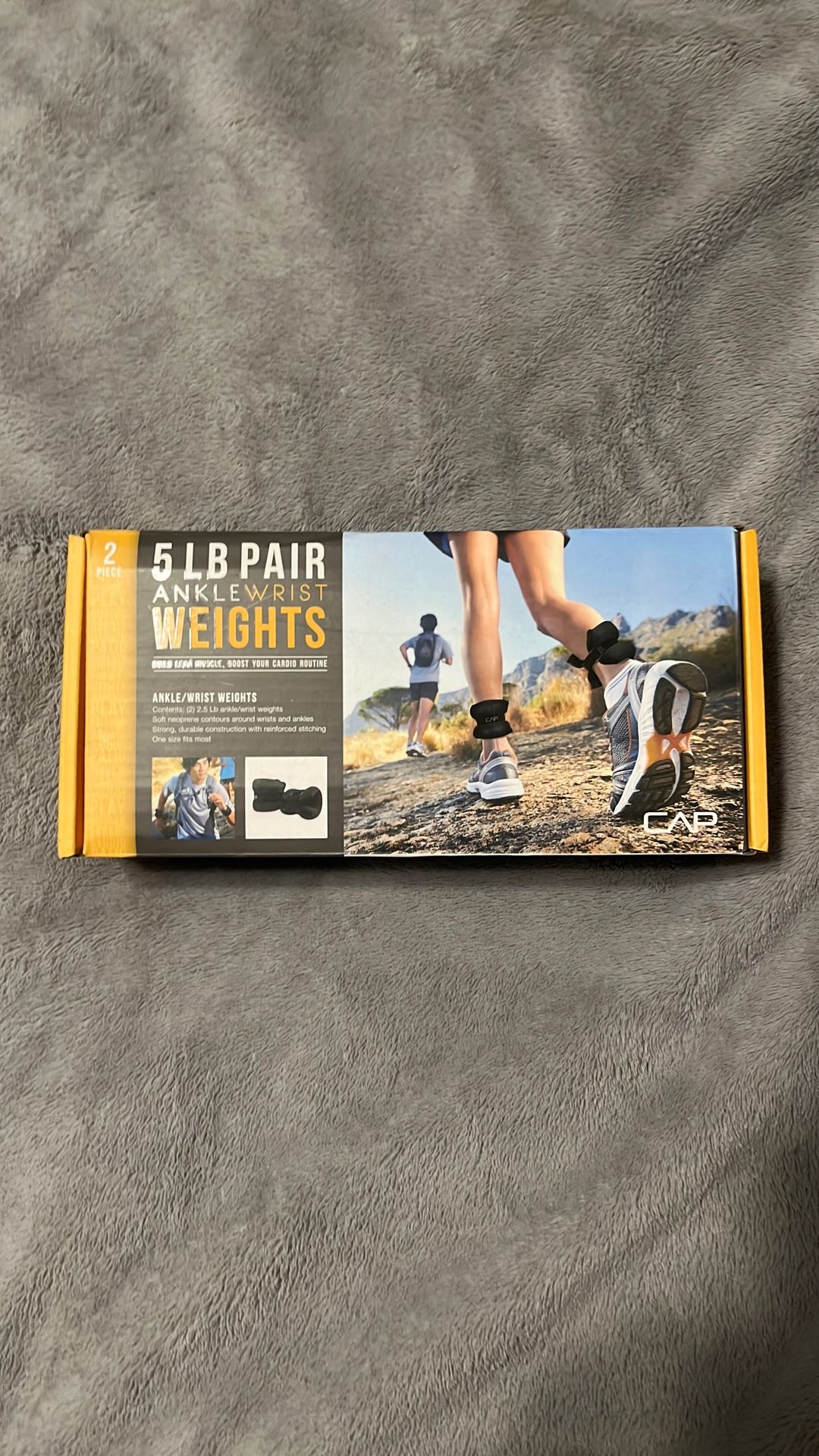 5 LB Pair Ankle Wrist Weights (CAP)
