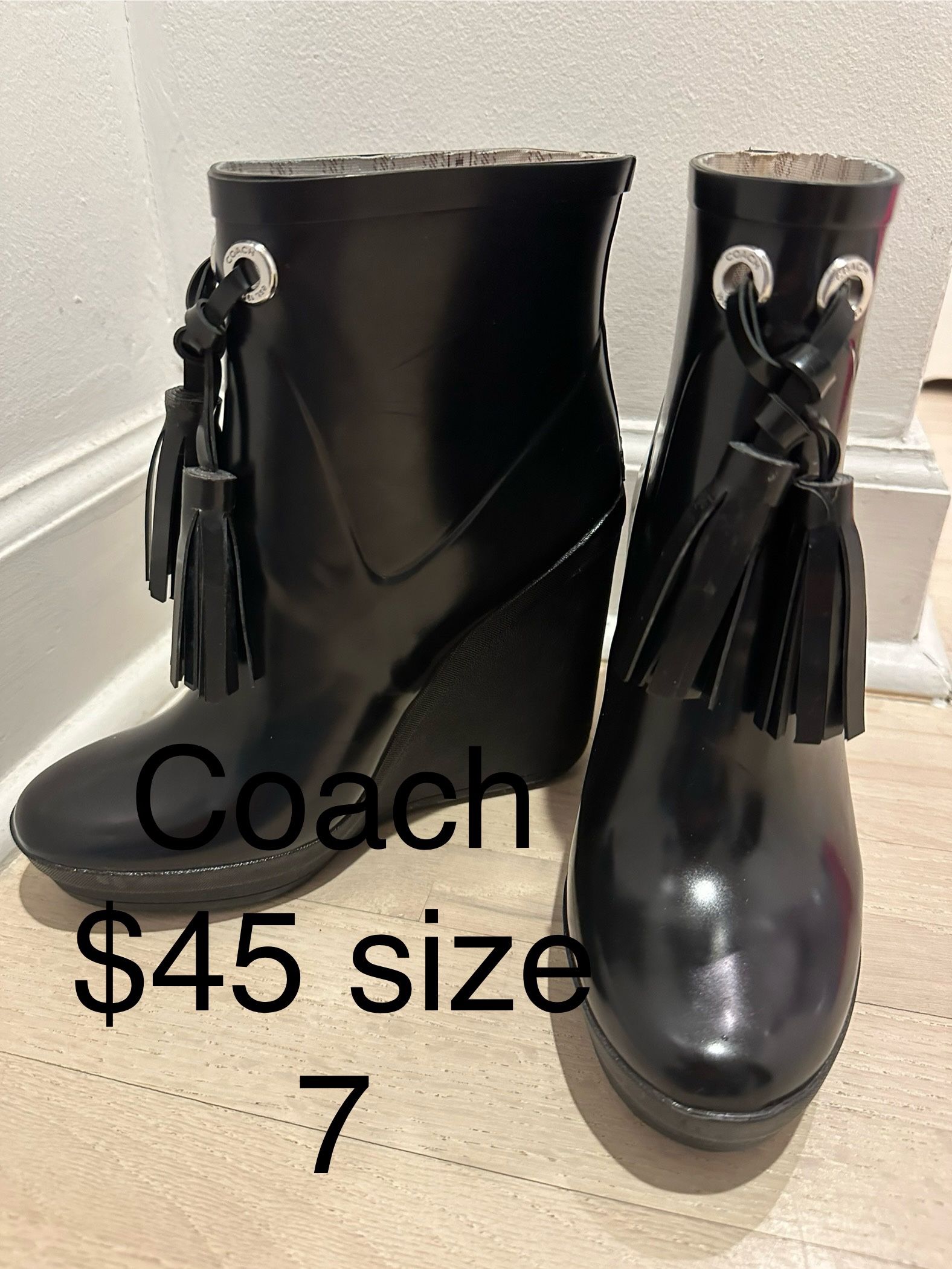 Rain Boots Coach