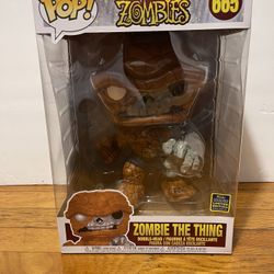 Funko POP! Marvel Zombies #665 Zombie The Thing 10" SDCC 2020 Convention