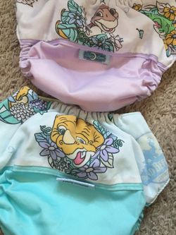 Little foot and Sara cloth diapers