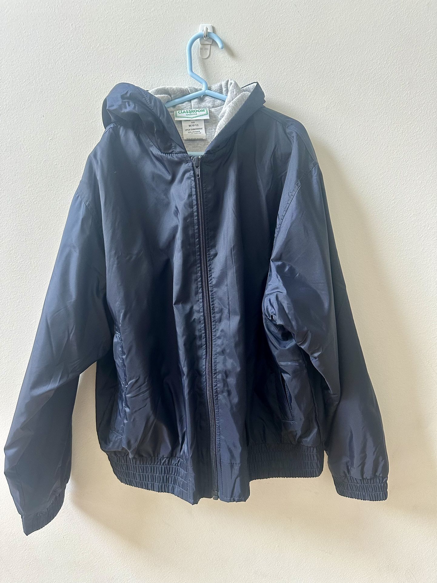 Hooded Windbreaker jacket Kids Size 10/12