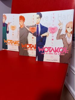 WOTAKOI Manga Set