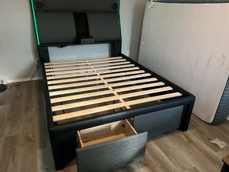 Furniture speaker bed with Bluetooth