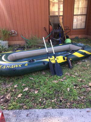 Photo Intex Seahawk 4 inflatable boat