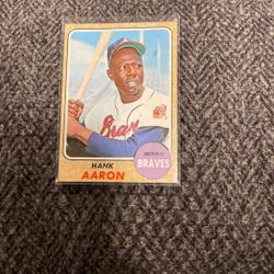 1968 TOPPS Hank Aaron
