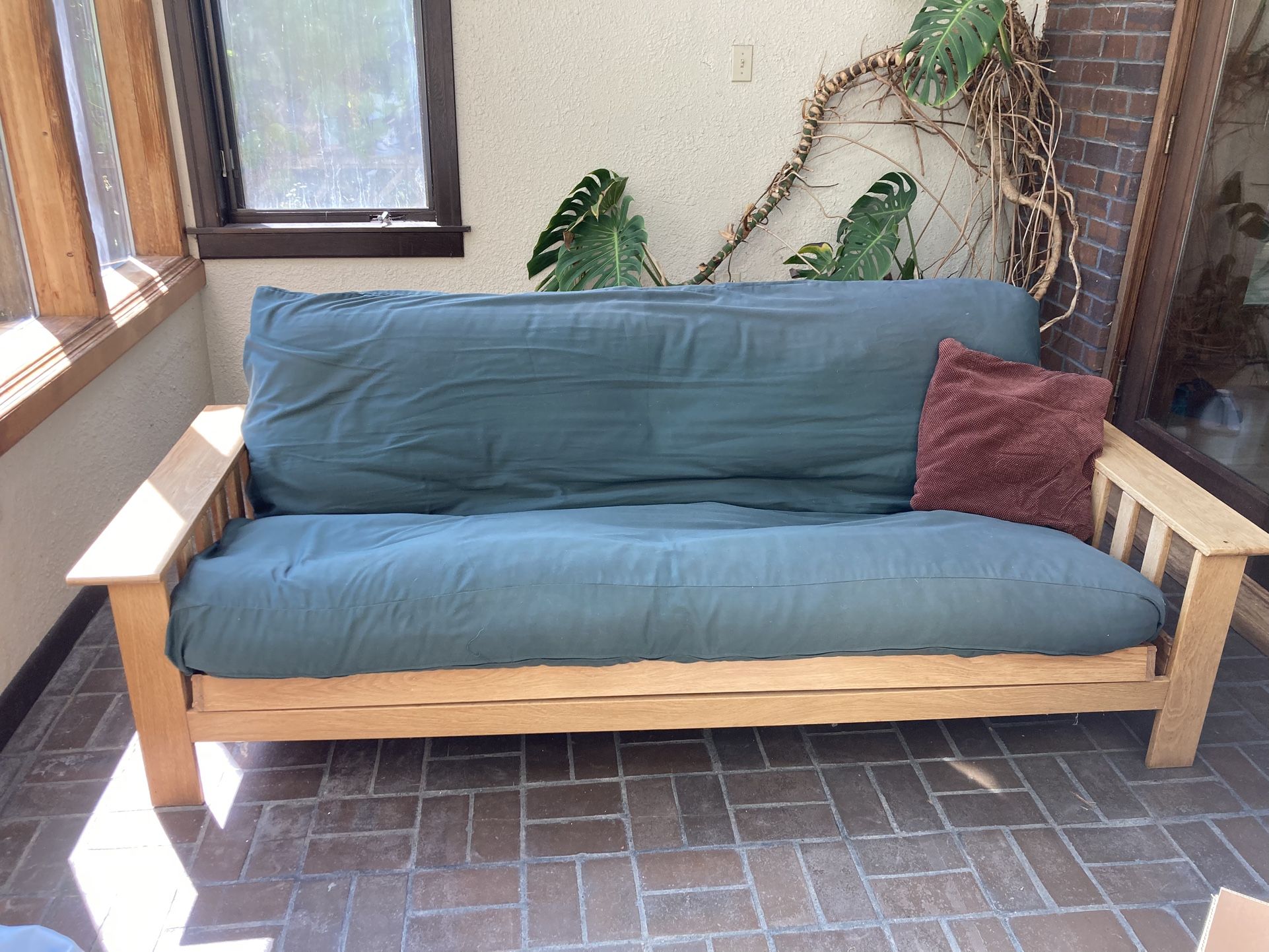 Futon Bed/Couch (Frame and Mattress)