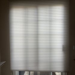 White Window Blinds - Hunter Douglas