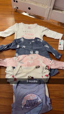 Babygirl 3 months clothes