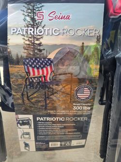 Selina rocker patriotic chair