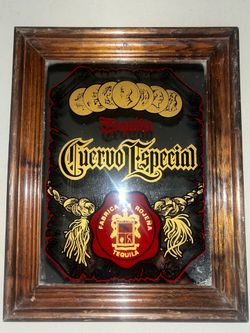Vintage Cuervo Especial Bar Mirror