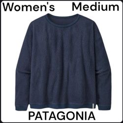 Women's PATAGONIA Shearling Fleece Crew
Medium 