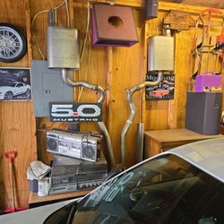 Exhaust System, No Convertors