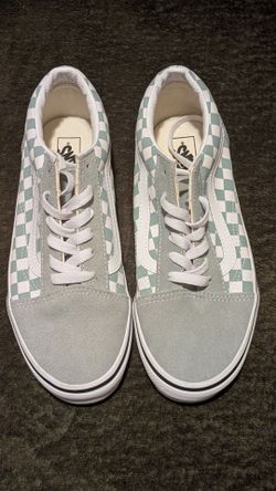 Vans Old Skool Checkerboard Sneakers  Juinors 6.5
