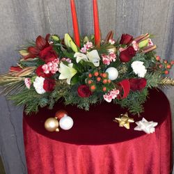 Christmas Flower Arrangement