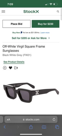 Off-White Off-White Virgil square-frame sunglasses