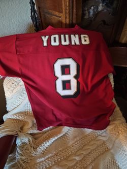 young SF 49er offically licensed size medium, v neckline