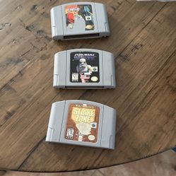 Nintendo  64 All 3 For 15