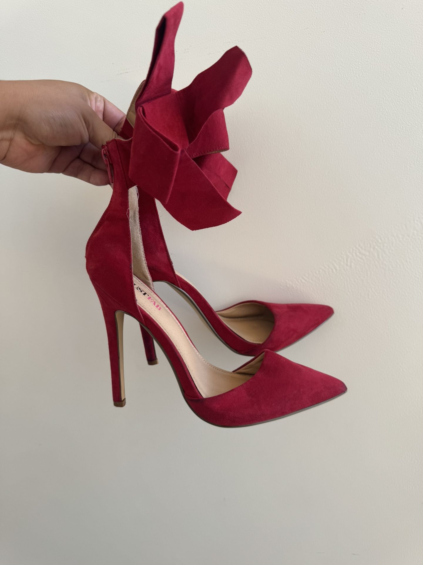 MOVING SALE!! JUSTFAB RIBBON HEELS