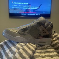 Jordan 4 Snake Skin 