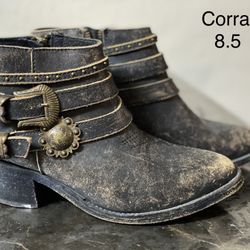 Womens Corral Bootie Boots 