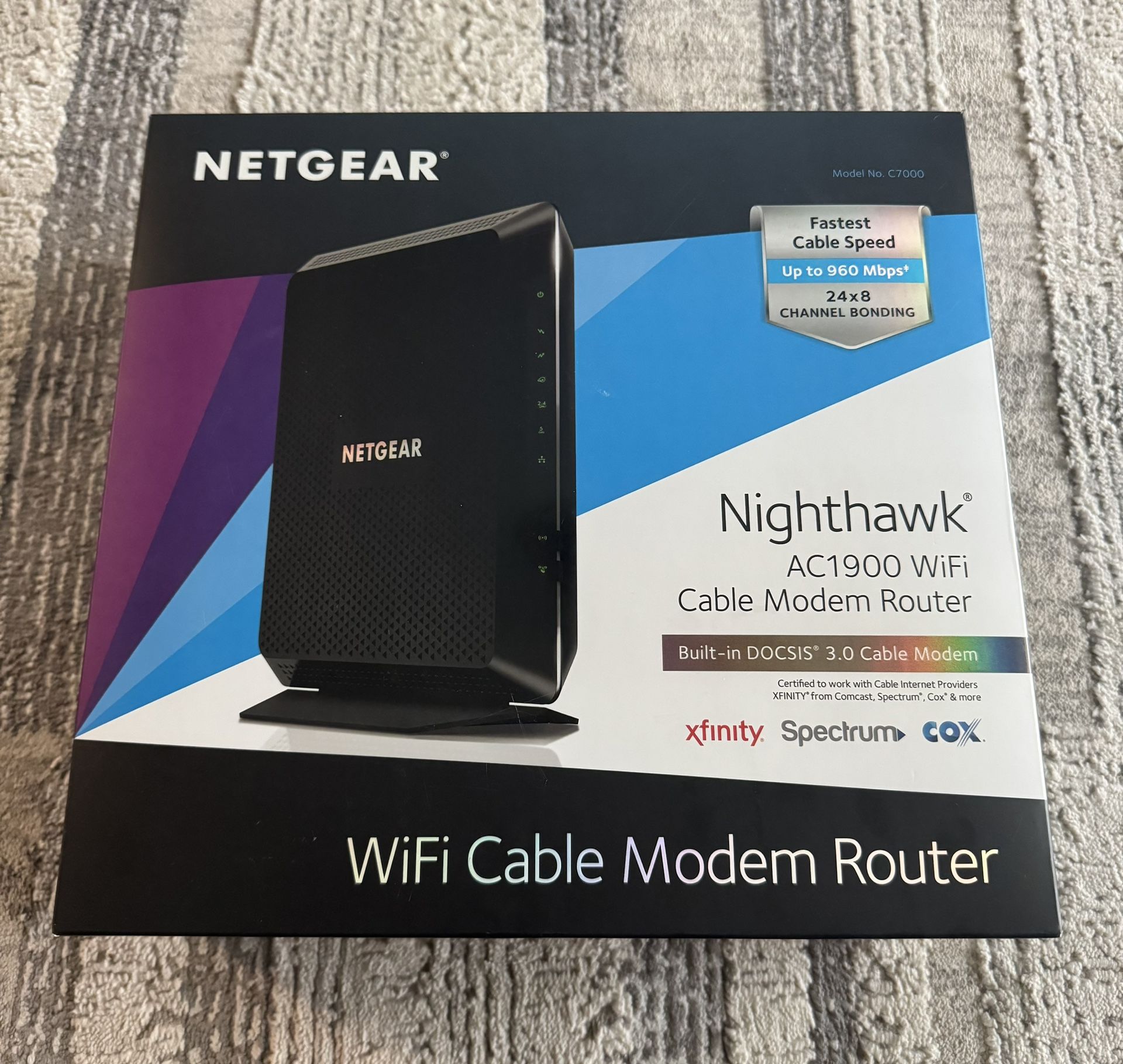 Netgear Nighthawk AC1900 Cable Modem Router