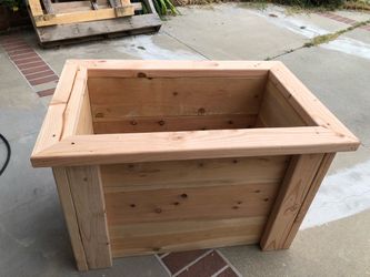 Custom Order Best Most Beautiful Cedar Redwood Planter Box Garden Bed Restaurant Privacy Wood wall