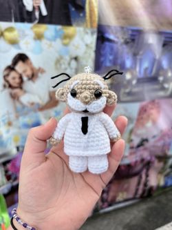Dr.Simi Crochet Keychain 💉🧶