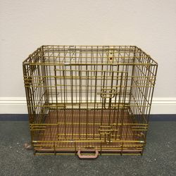 dog kennel cage.  