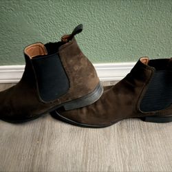 chelsea boots(brown)