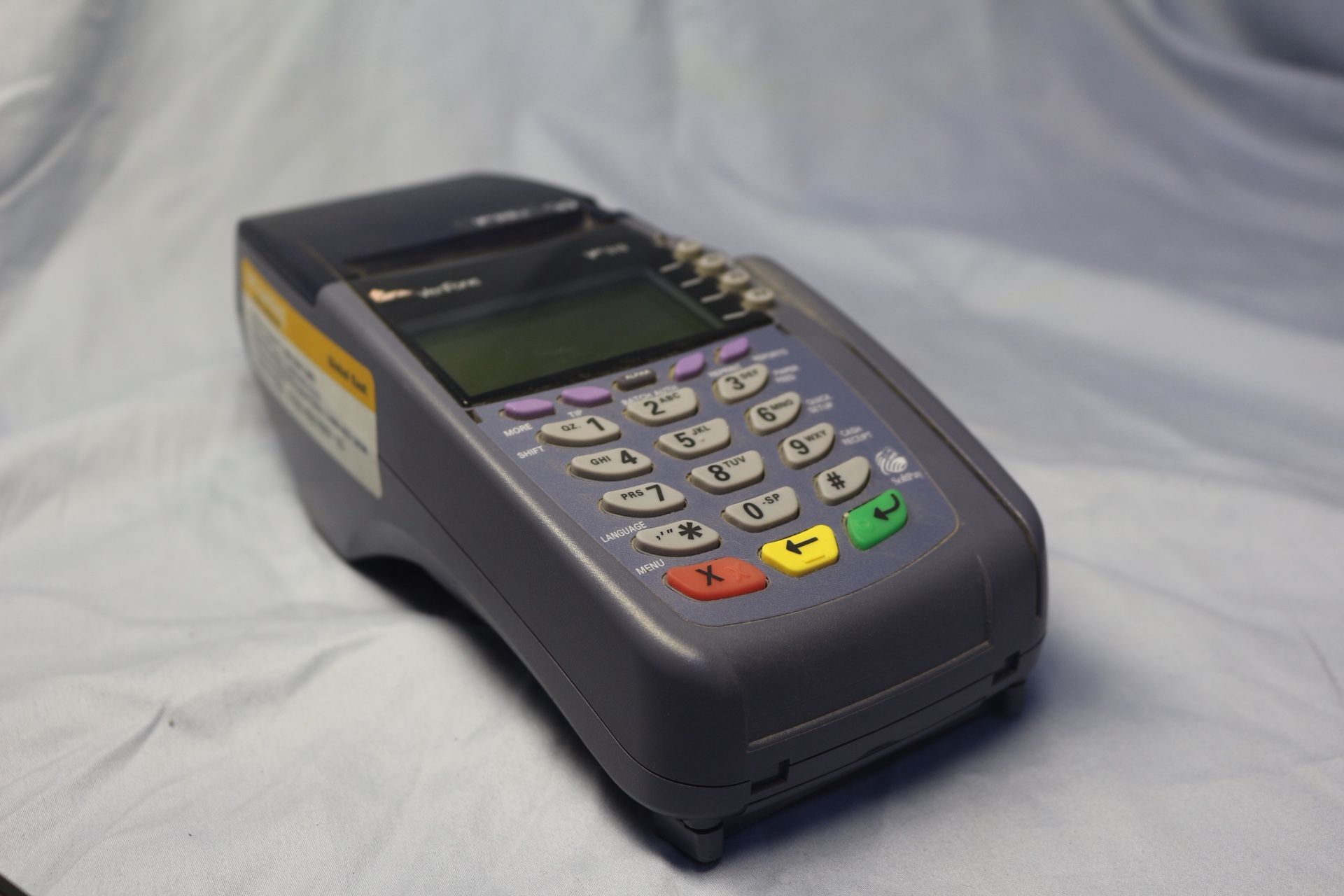 VeriFone Vx510 Credit Card Terminal with Printer – Untested POS Device for Parts or Repair