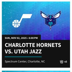 Charlotte Hornets vs Utah Jazz