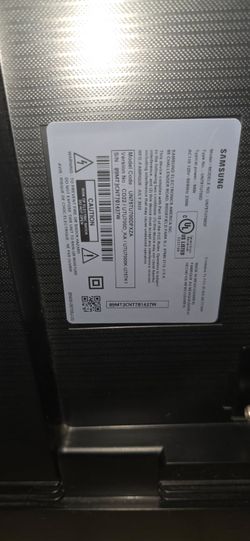 Samsung 75" tv