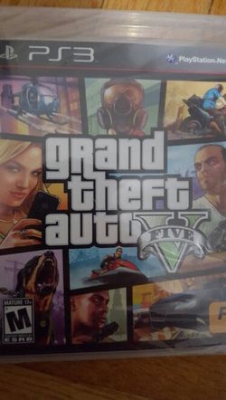 ps3 game grand theft auto 5 game sealed