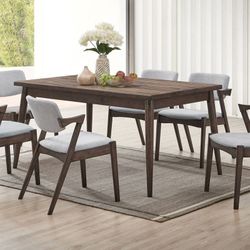 7 Pcs Dining Set