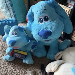 Blue clues plushies