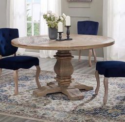Solid pine wood table